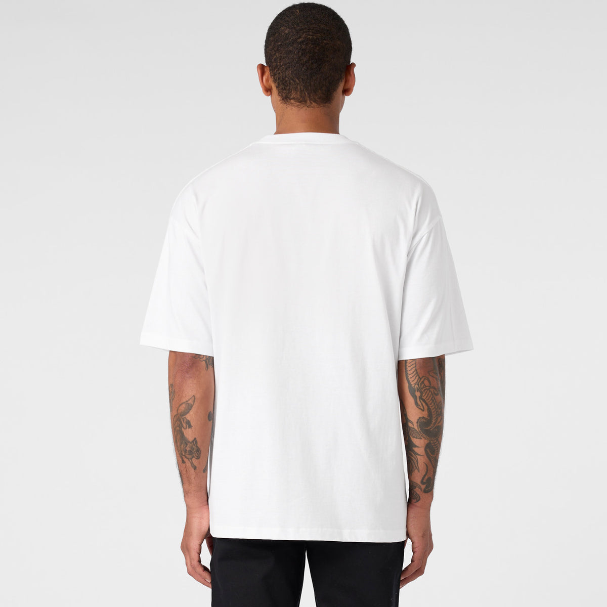 AS Colour Block Oversized Tee – back