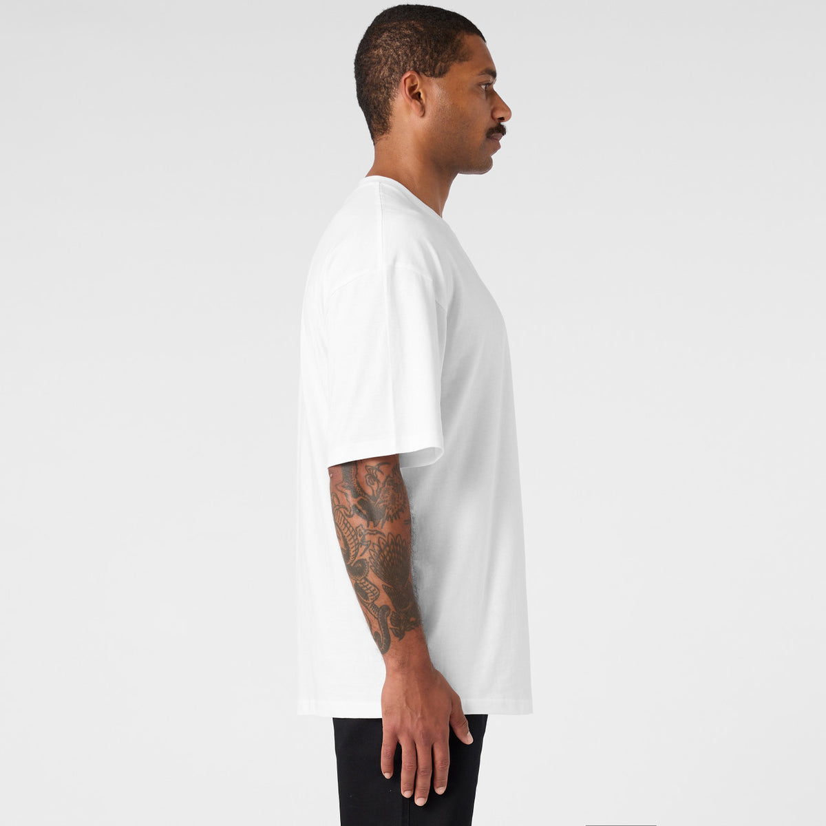AS Colour Block Oversized Tee – side