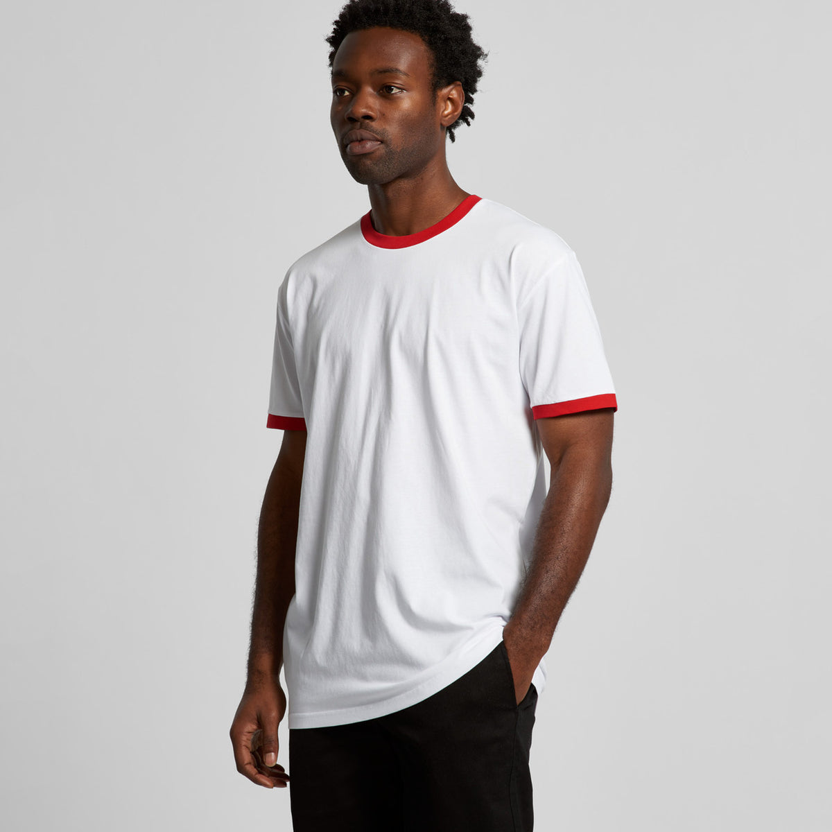AS Colour Staple Ringer Tee – back