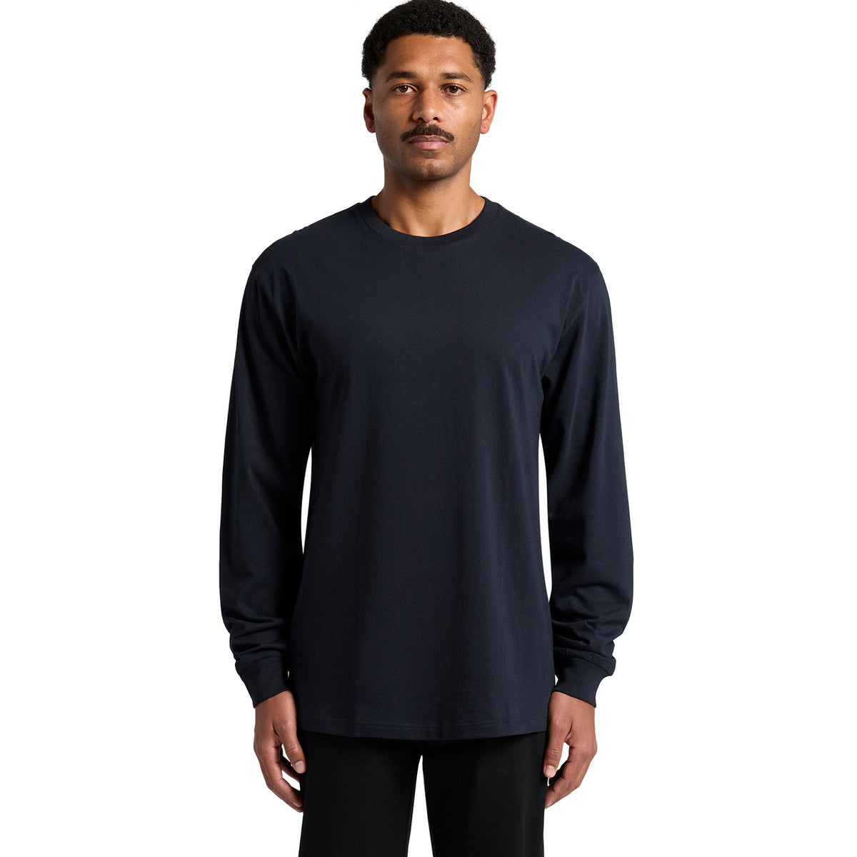 AS Colour Block L/S Tee – front product view