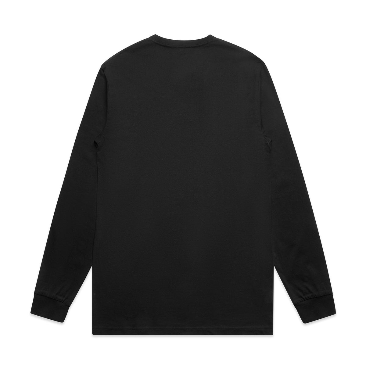AS Colour Block L/S Tee – black - back