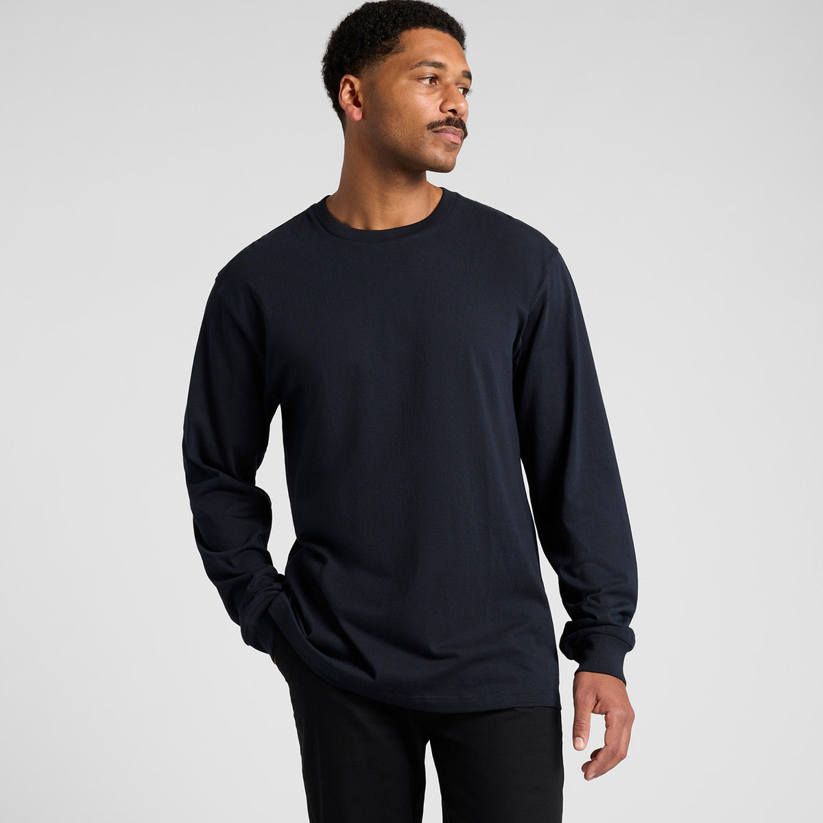 AS Colour Block L/S Tee – back