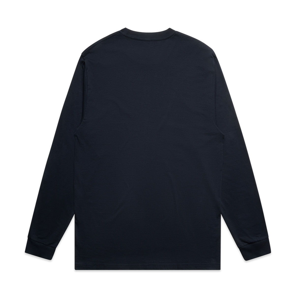 AS Colour Block L/S Tee – navy - back