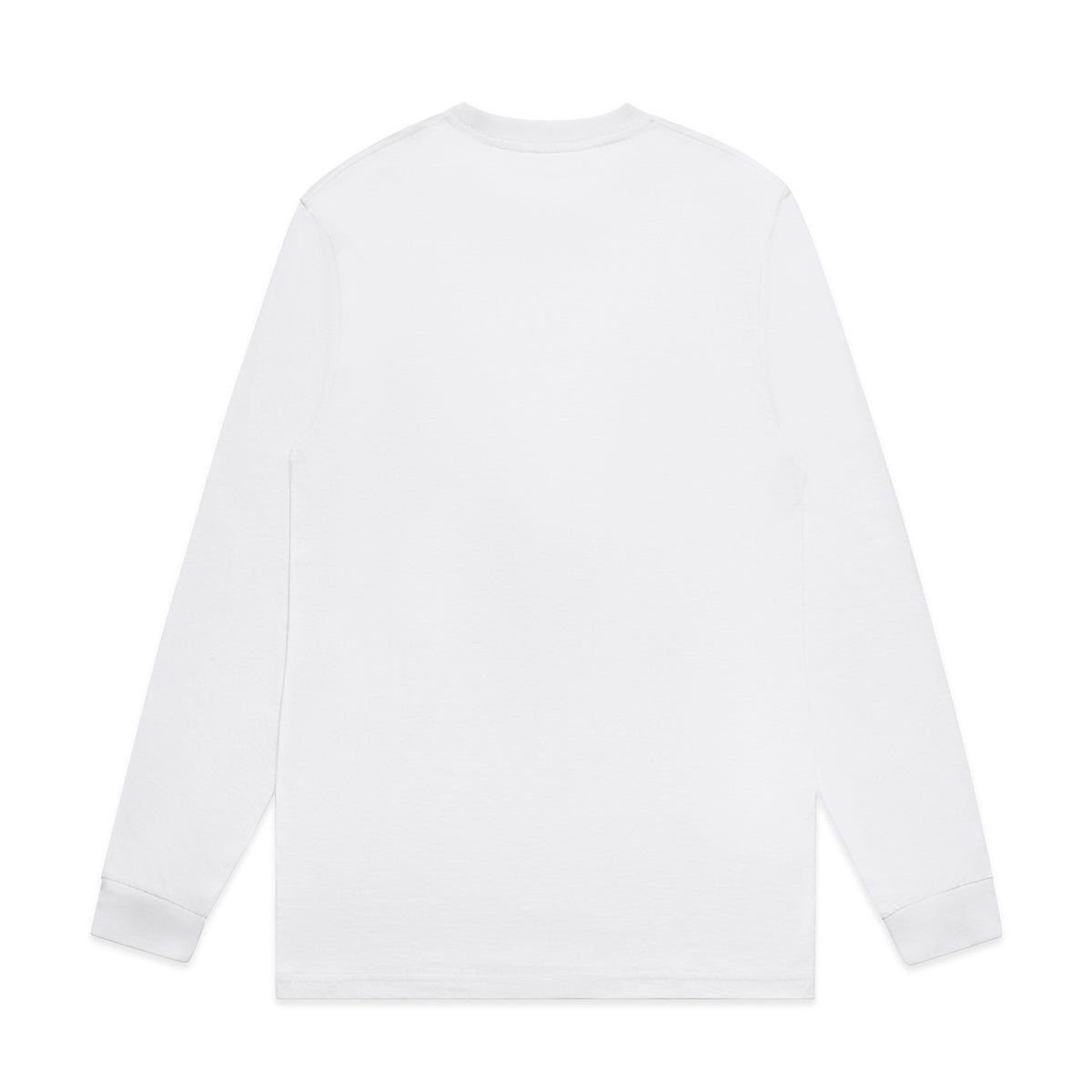 AS Colour Block L/S Tee – white - back