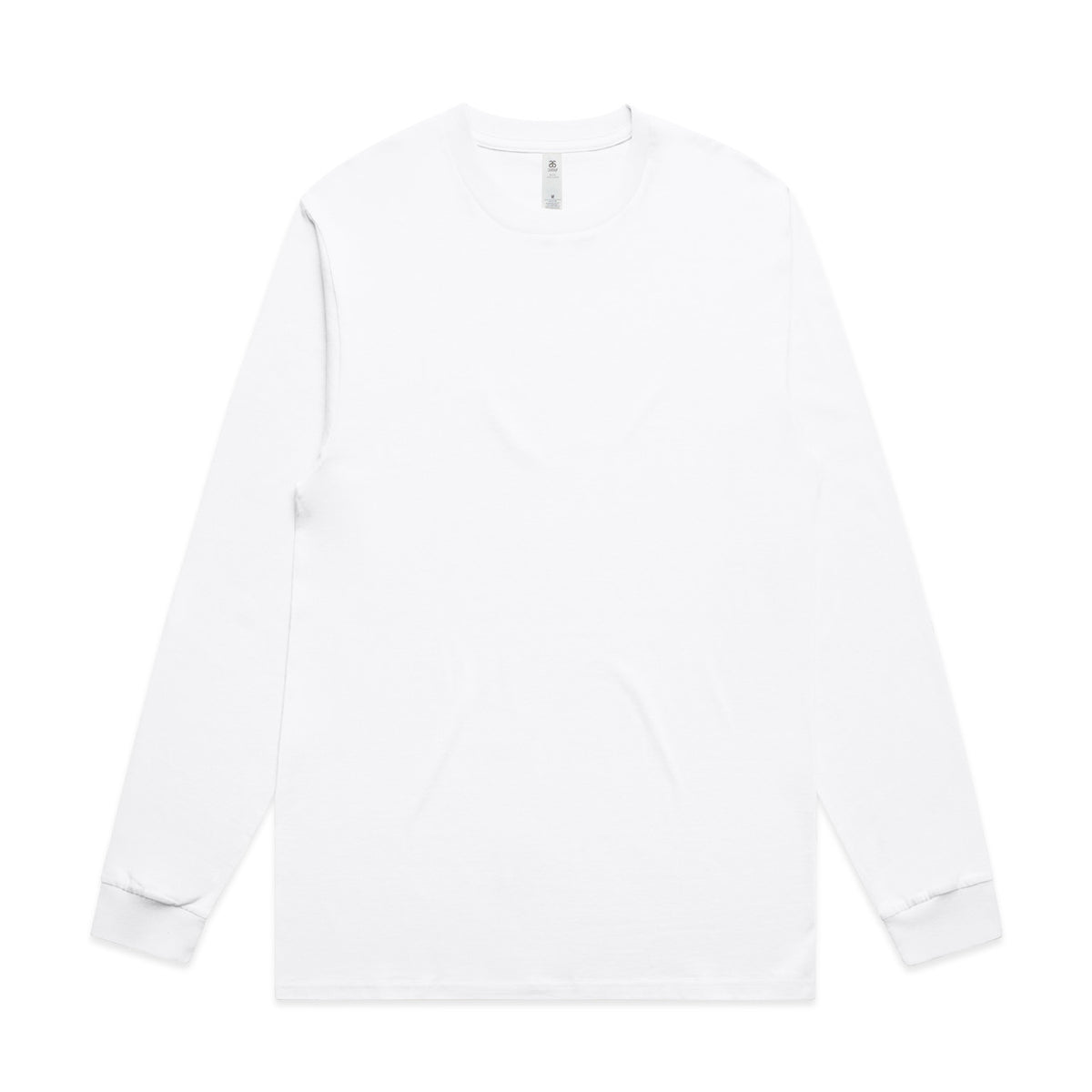 AS Colour Block L/S Tee in White