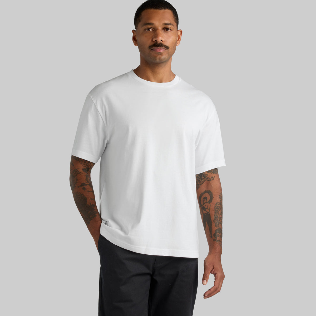 AS Colour Block Tubular Minus Tee [-6cm] 5058 – extra 1