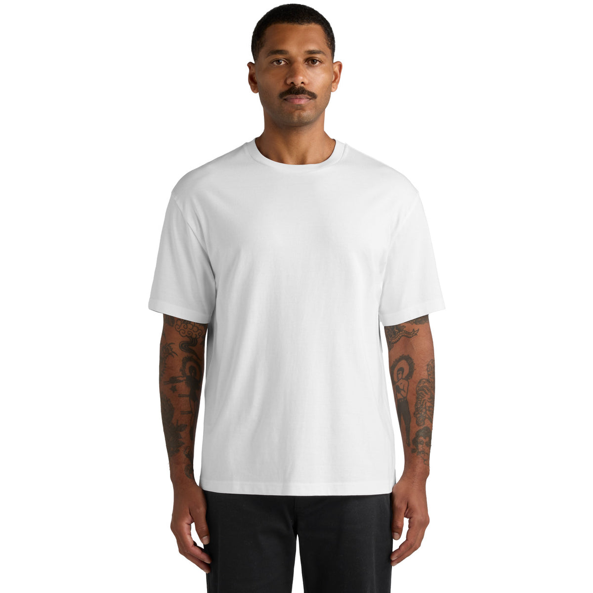 AS Colour Block Tubular Minus Tee [-6cm] 5058 – front product view