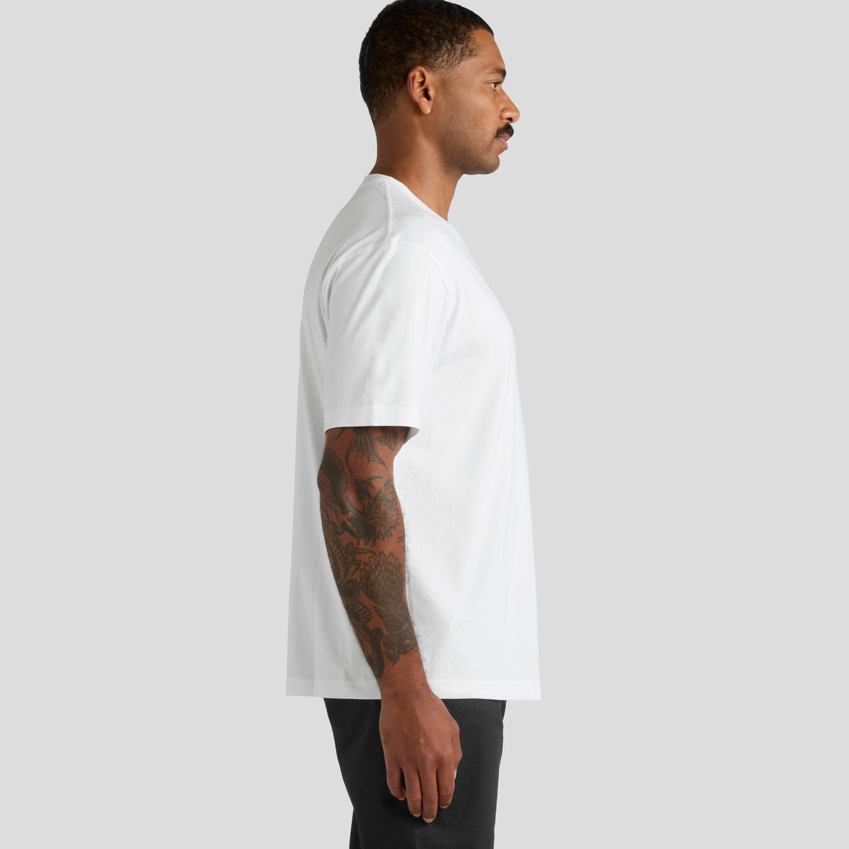 AS Colour Block Tubular Minus Tee [-6cm] 5058 – side