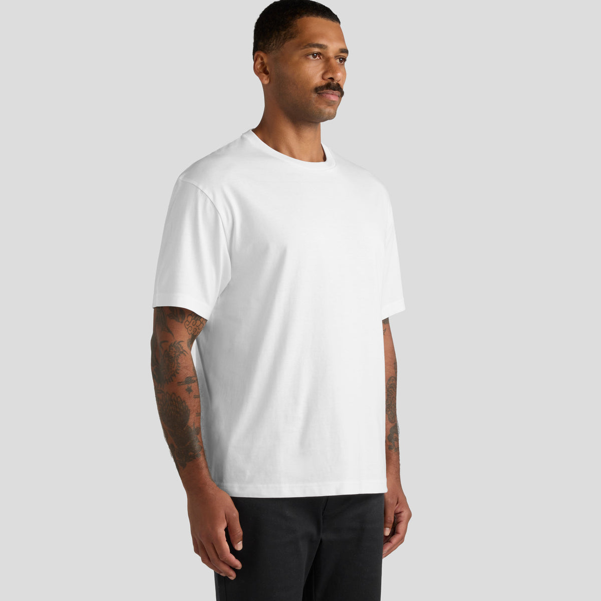 AS Colour Block Tubular Minus Tee [-6cm] 5058 – turn