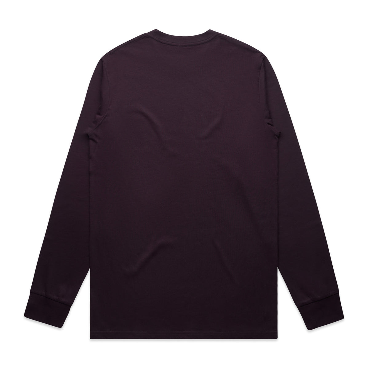 AS Colour Classic L/S Tee – plum - back