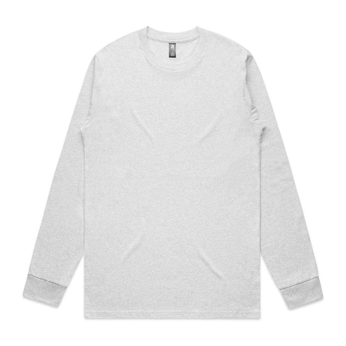 AS Colour Classic L/S Tee in White Heather