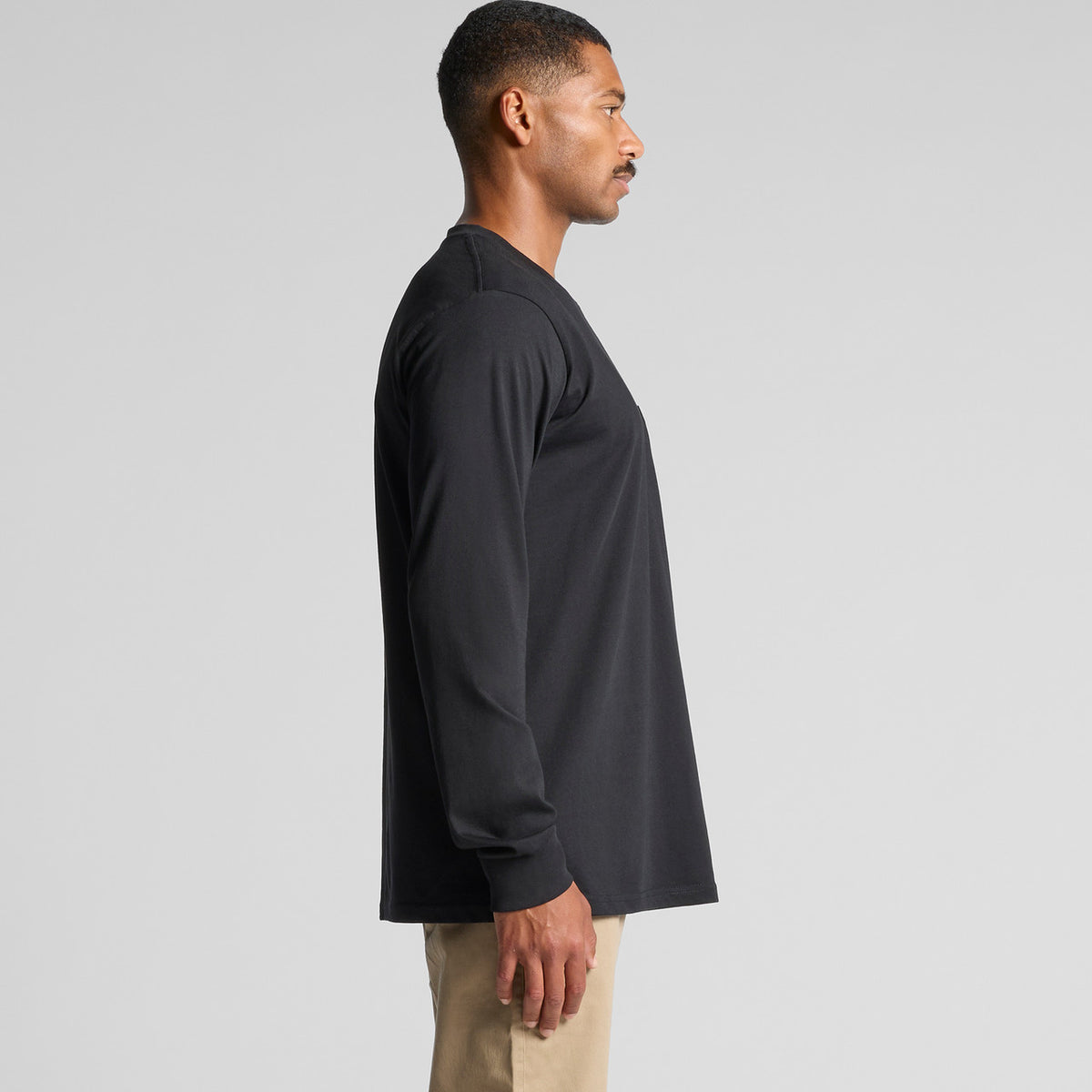 AS Colour Classic Pocket L/S Tee – side