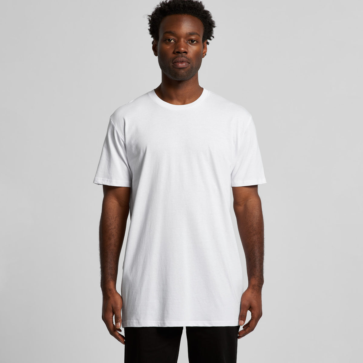 AS Colour Staple Plus Tee [+5cm] 5075 – front product view