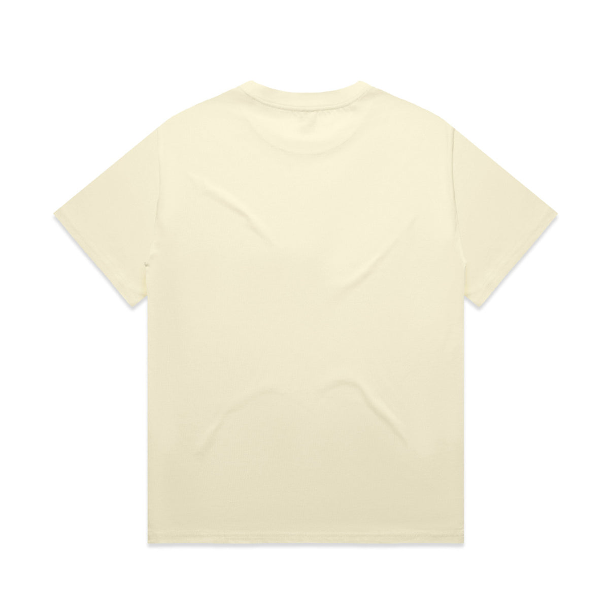AS Colour Heavy Tee – butter - back