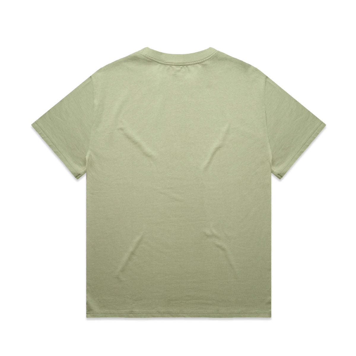 AS Colour Heavy Tee – pistachio - back