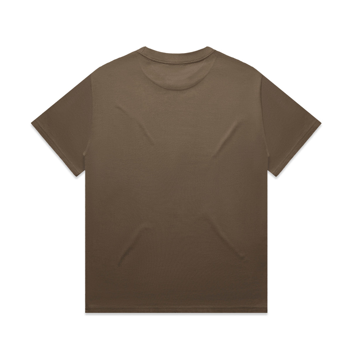 AS Colour Heavy Tee – walnut - back