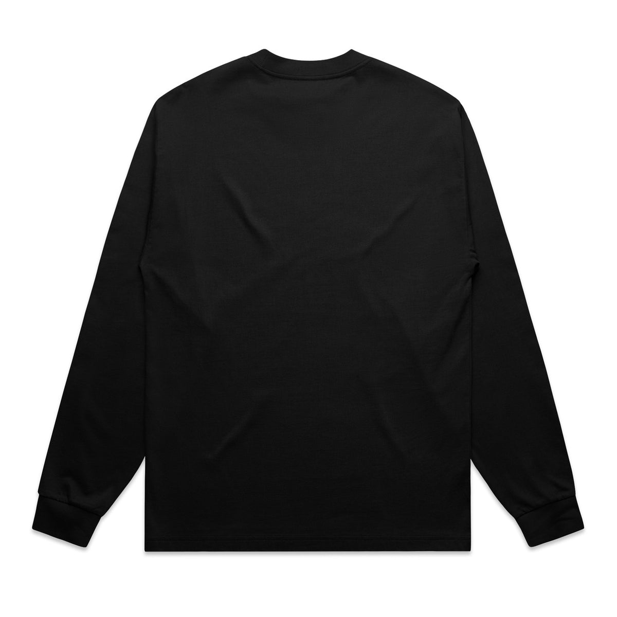 AS Colour Heavy L/S Tee – black - back