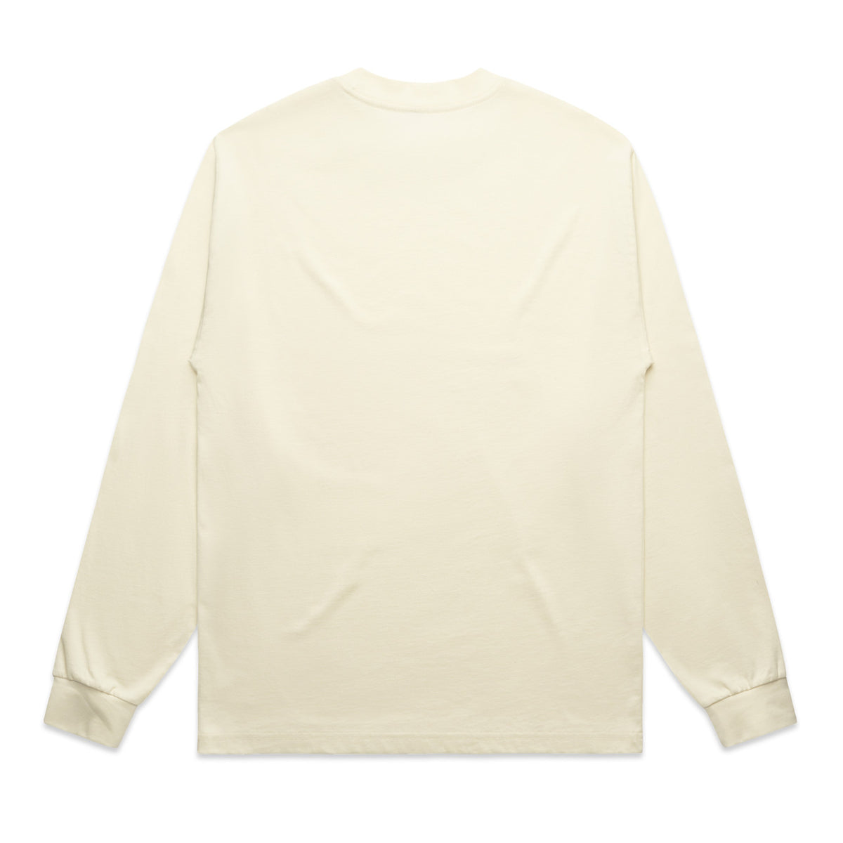 AS Colour Heavy L/S Tee – butter - back