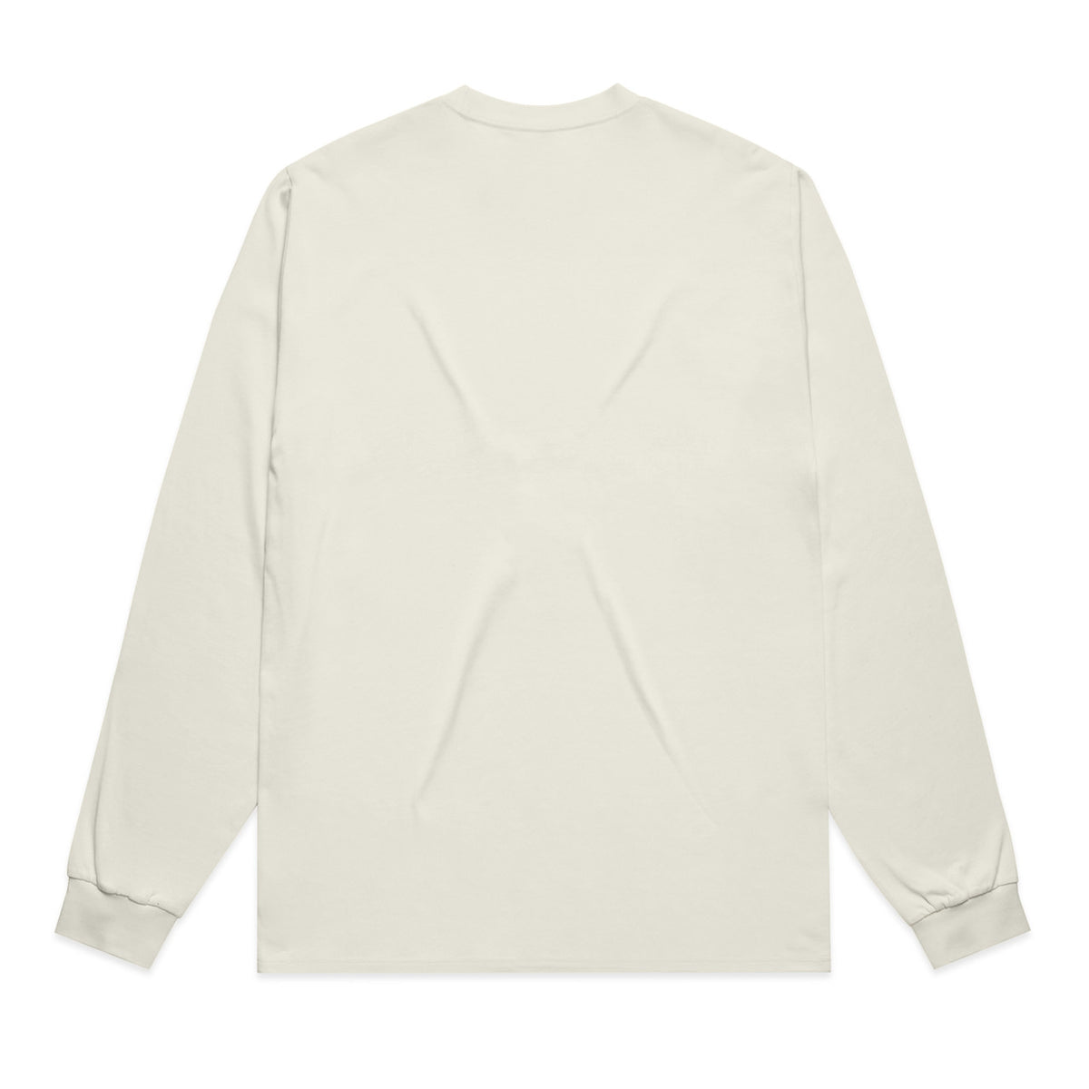 AS Colour Heavy L/S Tee – ecru - back