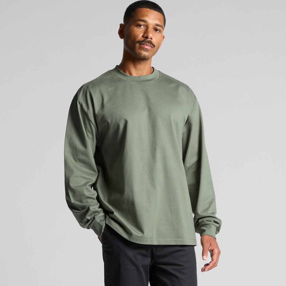 AS Colour Heavy L/S Tee – back