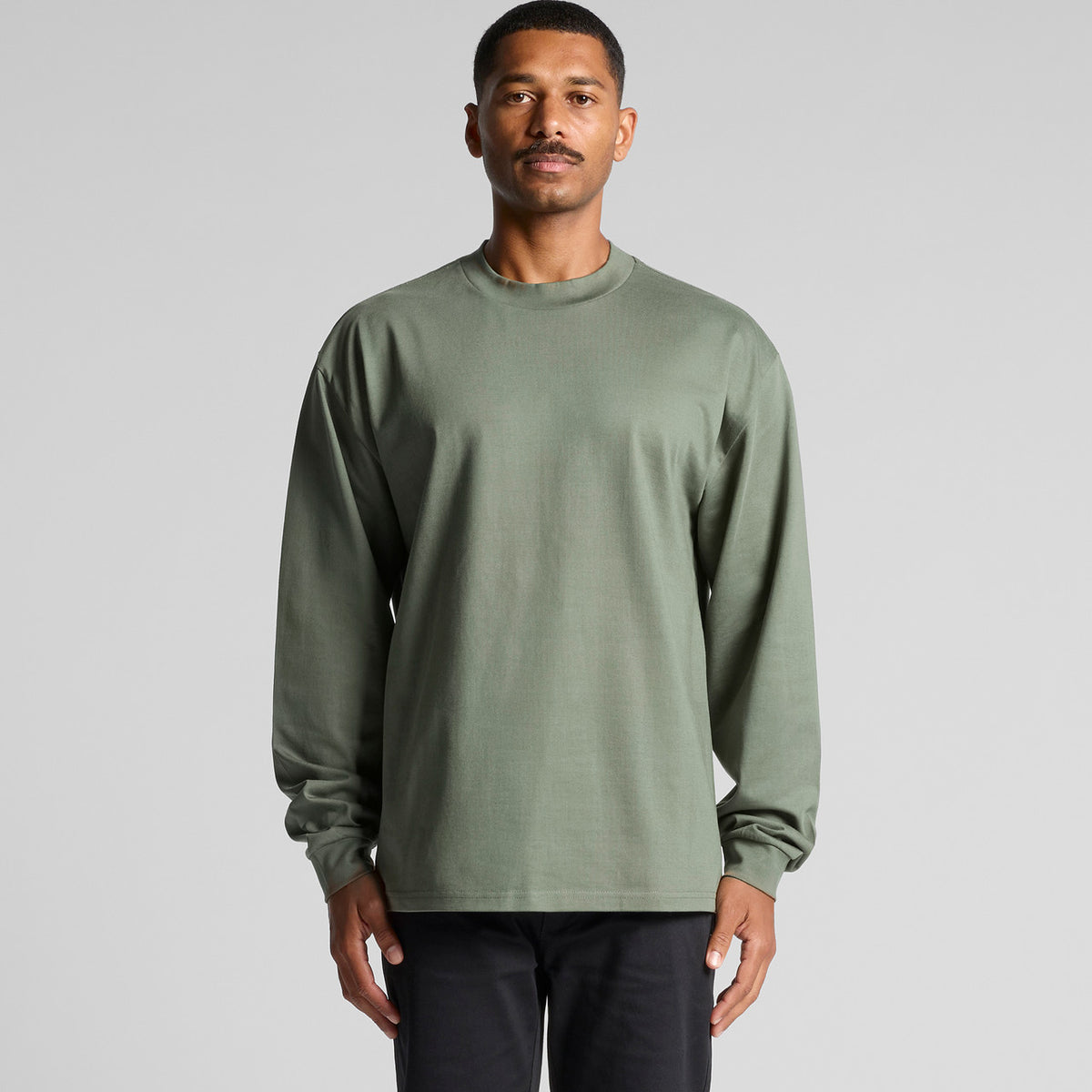 AS Colour Heavy L/S Tee – front product view