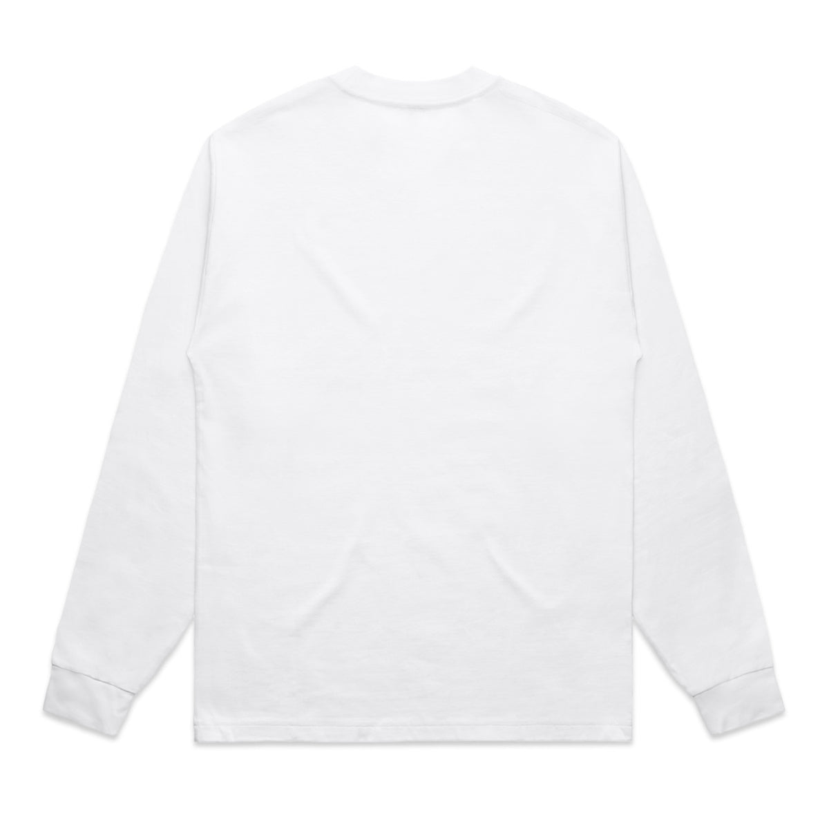AS Colour Heavy L/S Tee – white - back