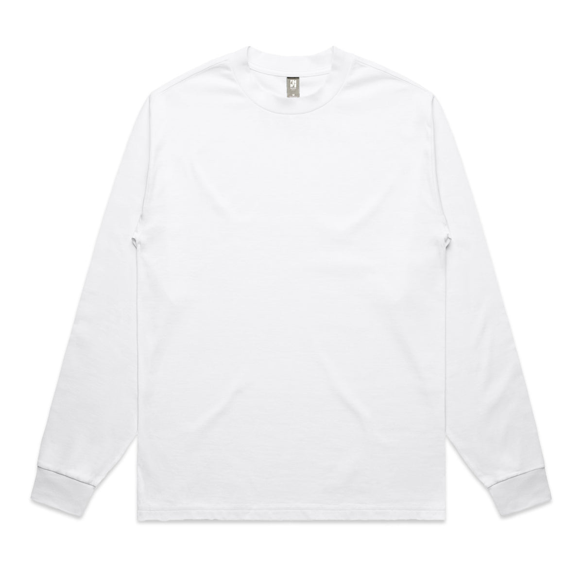 AS Colour Heavy L/S Tee in White