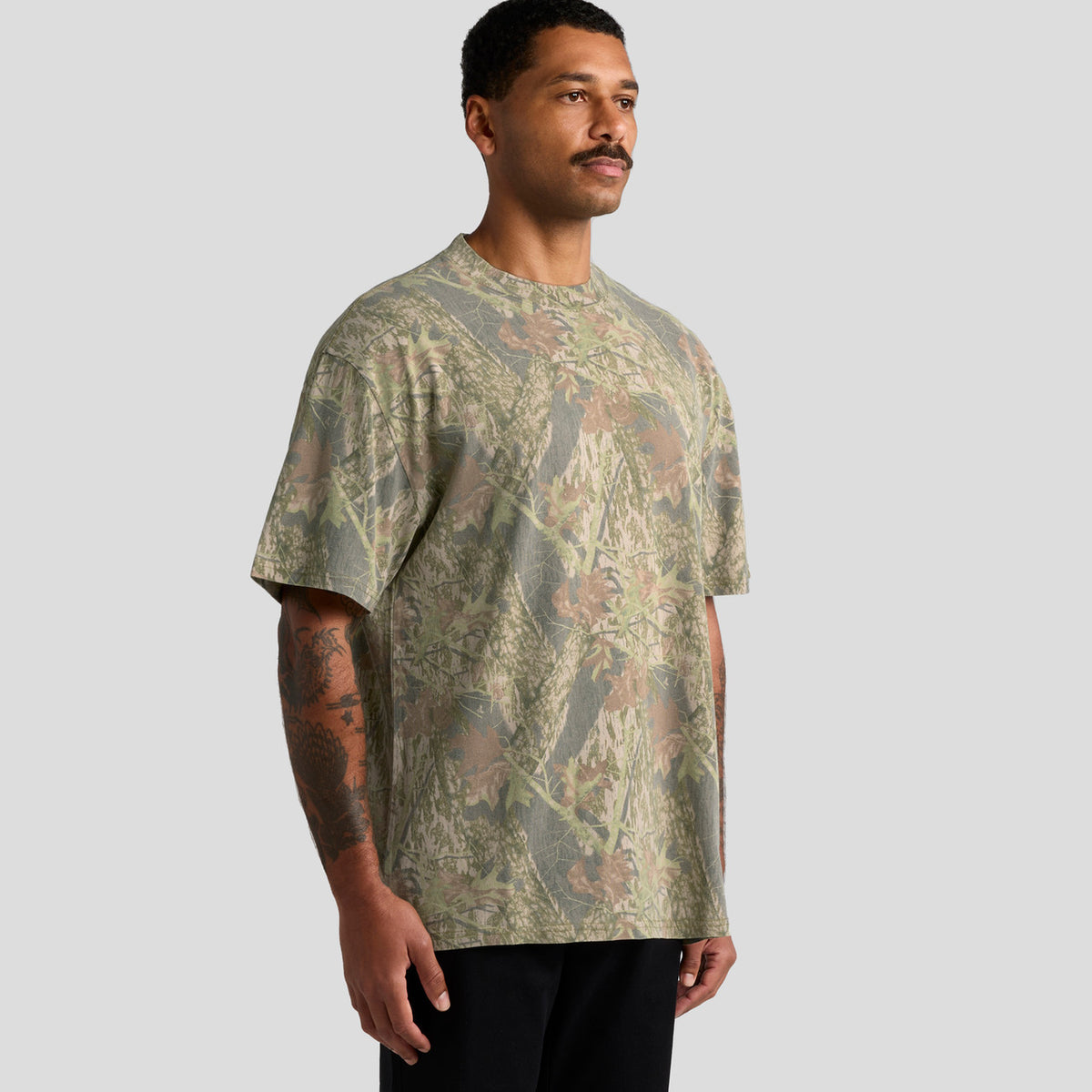 AS Colour Heavy Faded Camo Tee – turn