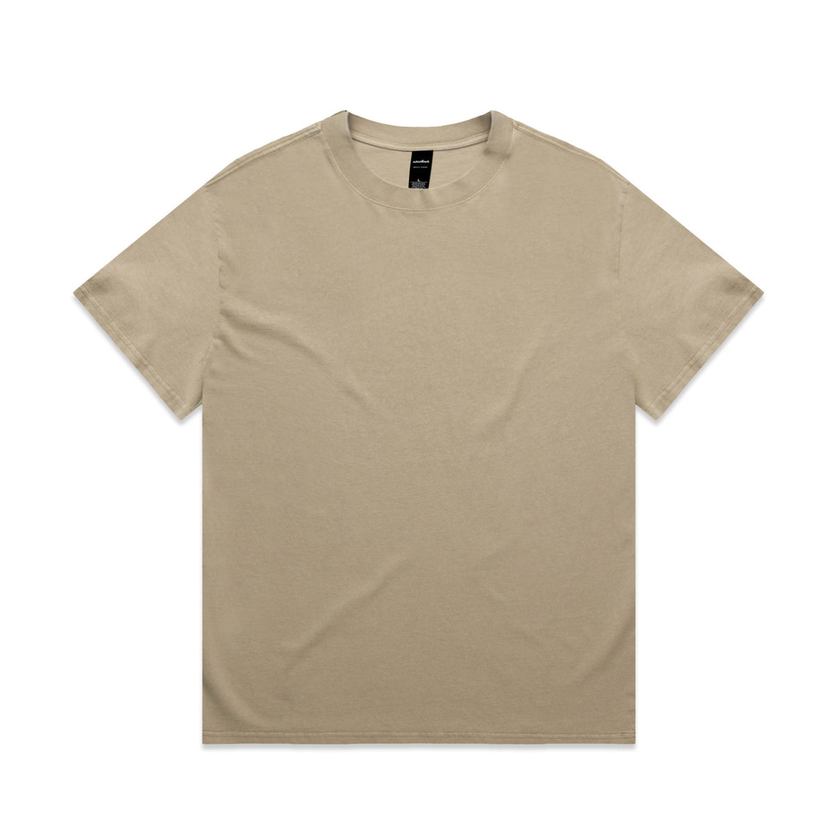 AS Colour Heavy Faded Tee in Faded Khaki