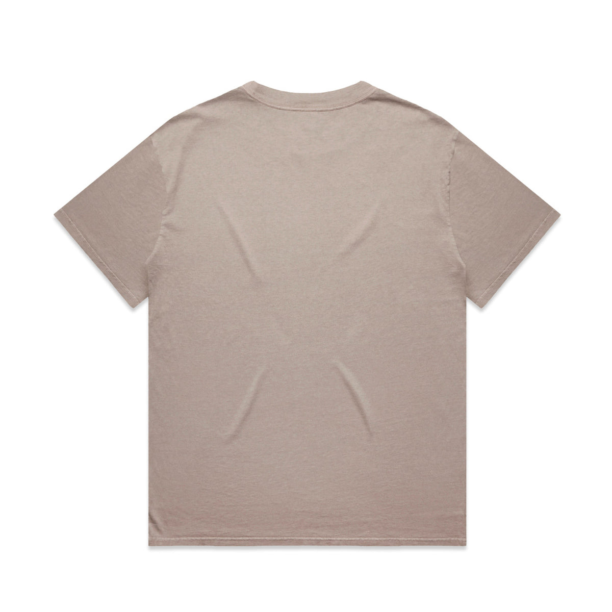 AS Colour Heavy Faded Tee – faded mushroom - back