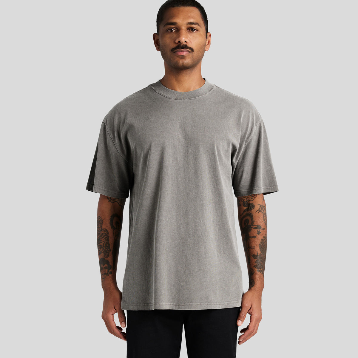 AS Colour Heavy Faded Tee – front product view