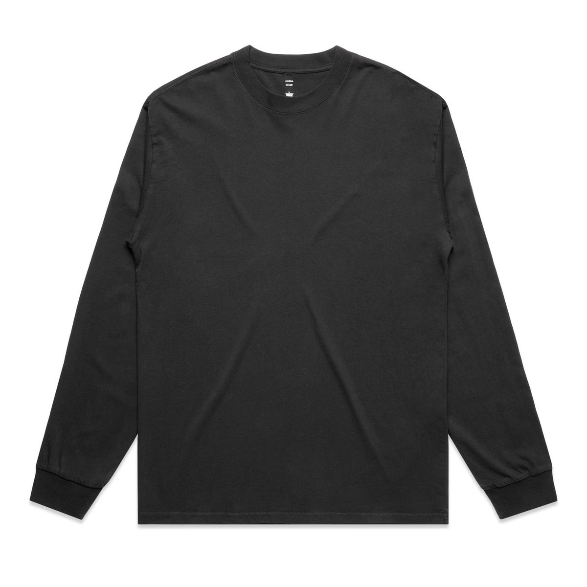 AS Colour Heavy Faded L/S Tee in Faded Black