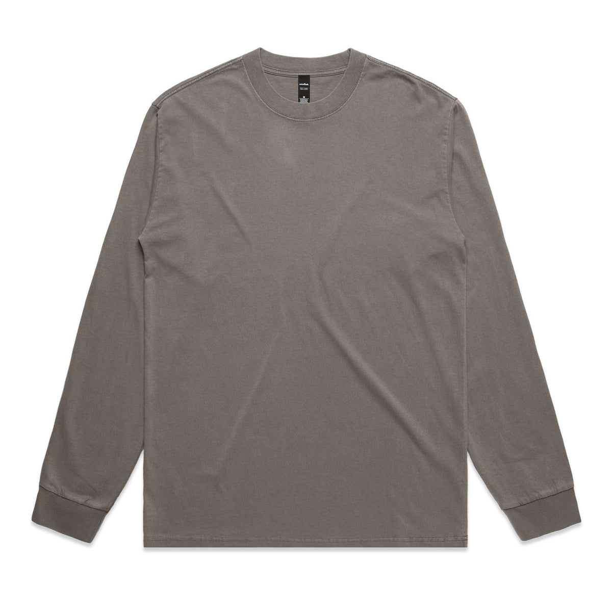 AS Colour Heavy Faded L/S Tee in Faded Grey