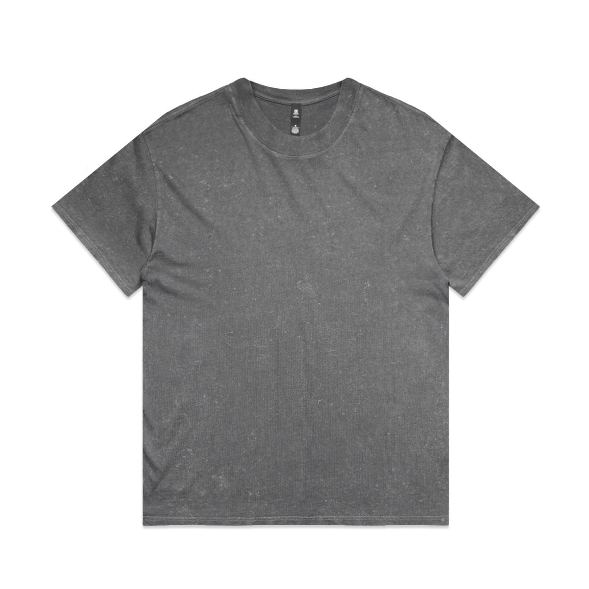 AS Colour Stone Wash Heavy Tee in Coal Stone