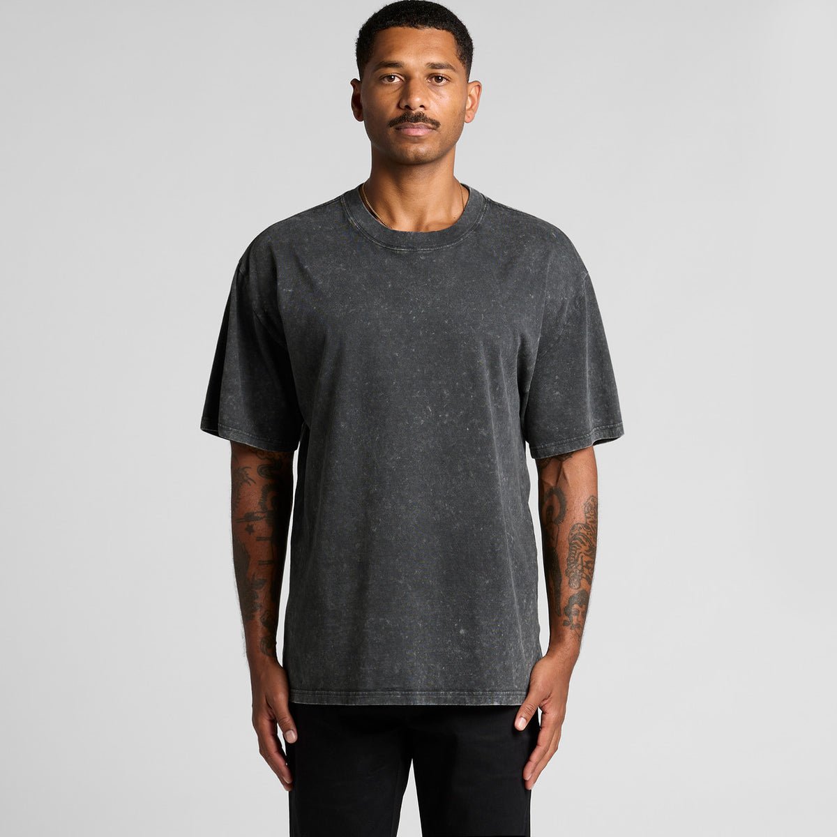 AS Colour Stone Wash Heavy Tee – front product view