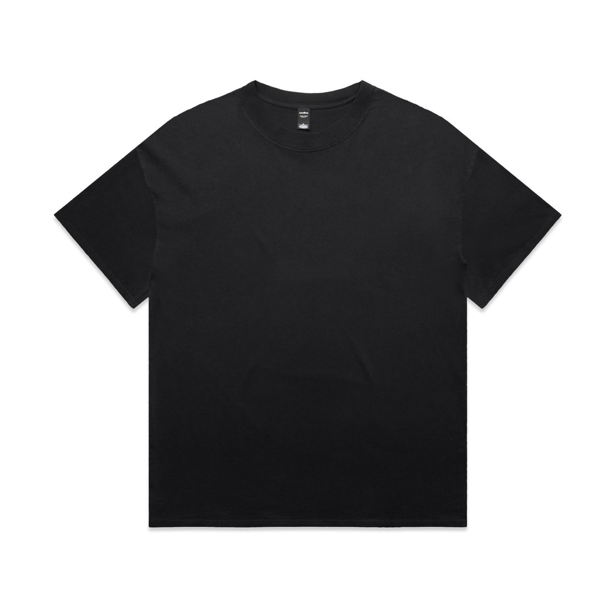 AS Colour Heavy Faded Minus Tee [-5cm] 5086 in Faded Black