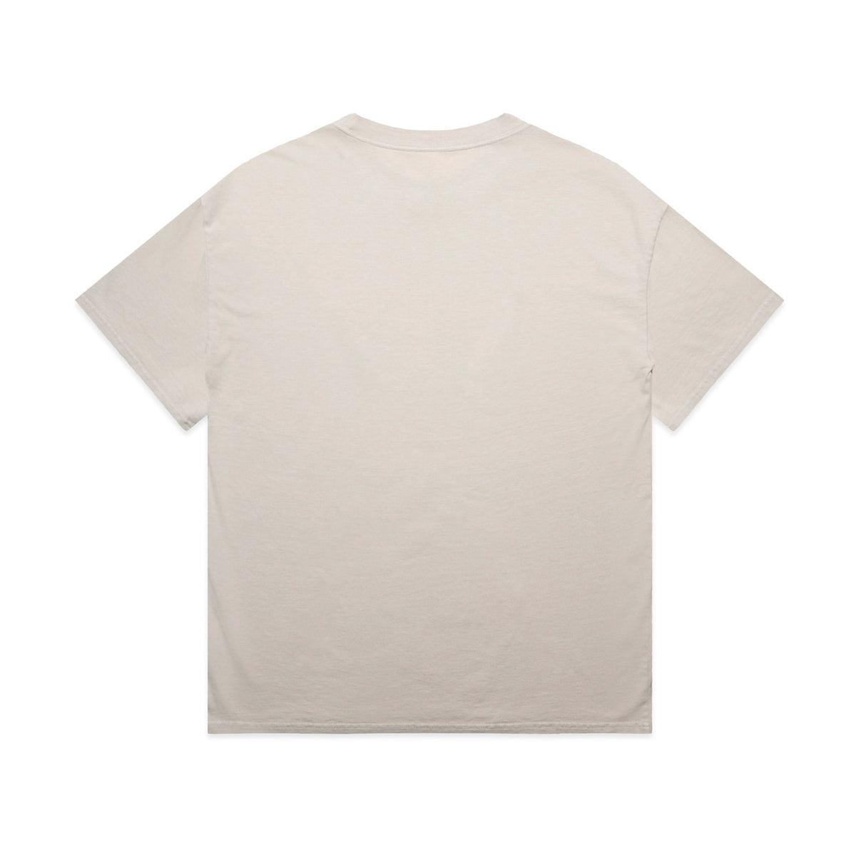 AS Colour Heavy Faded Minus Tee [-5cm] 5086 – faded bone - back