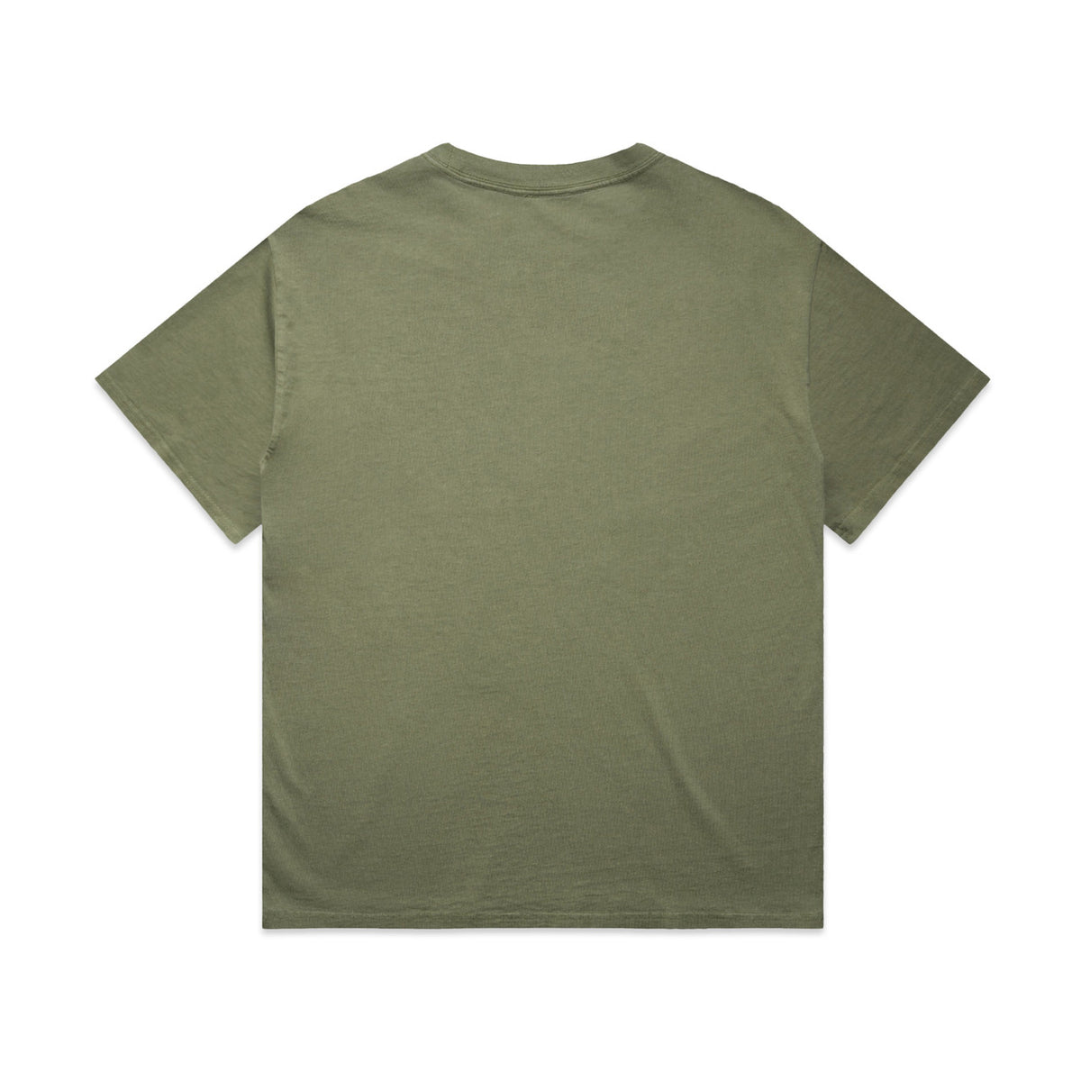 AS Colour Heavy Faded Minus Tee [-5cm] 5086 – faded olive - back