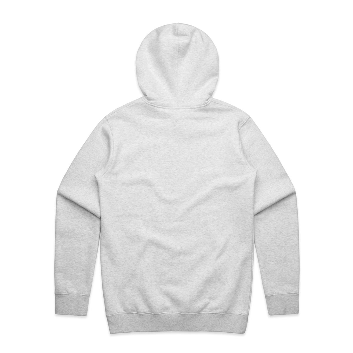 AS Colour Stencil Hood – white heather - back