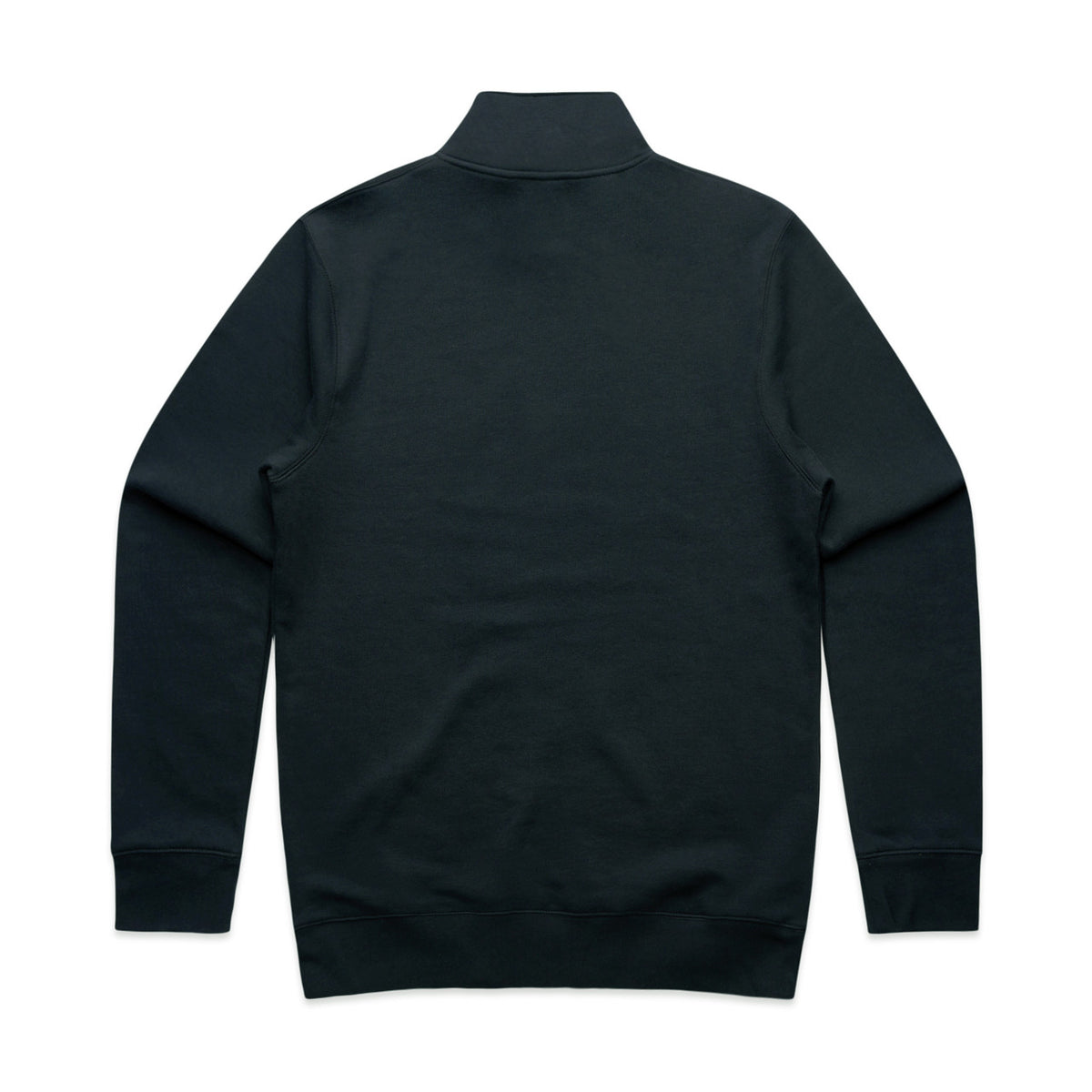 AS Colour Stencil Half Zip Crew – navy - back