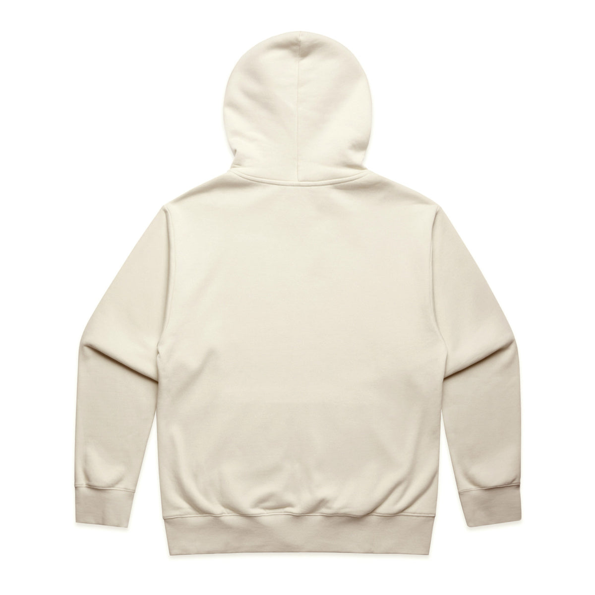 AS Colour Heavy Zip Hood – ecru - back