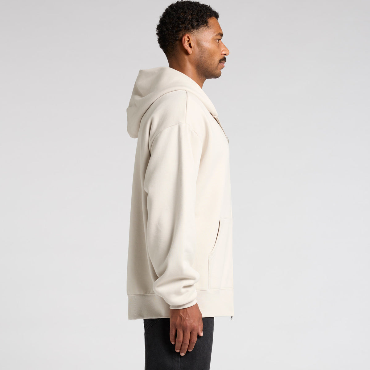 AS Colour Heavy Zip Hood – side