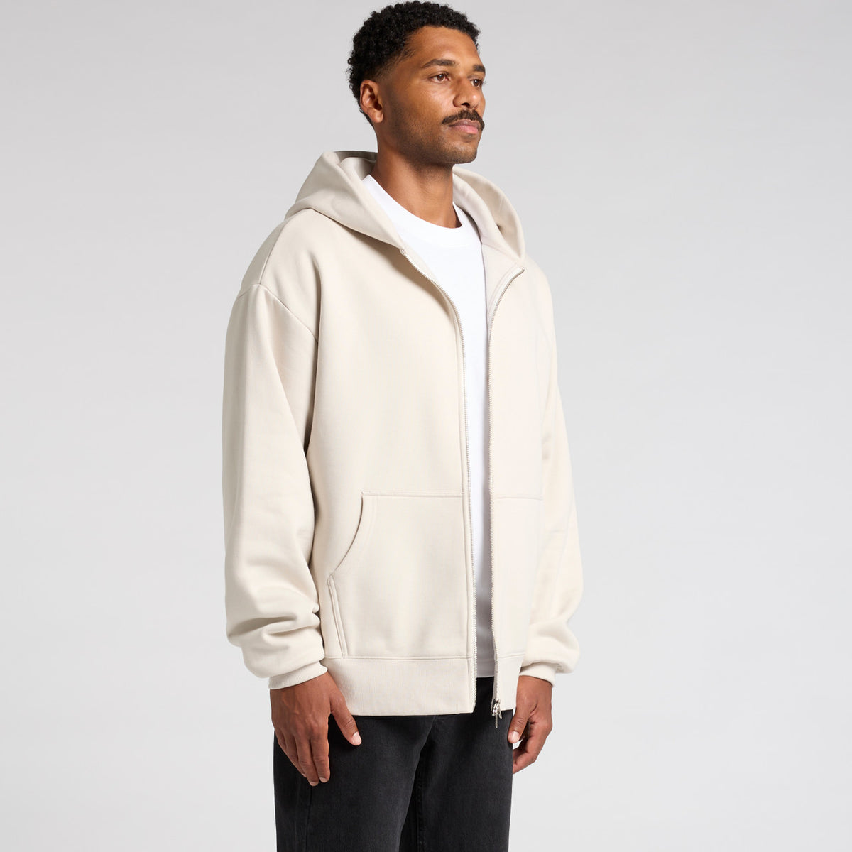 AS Colour Heavy Zip Hood – turn