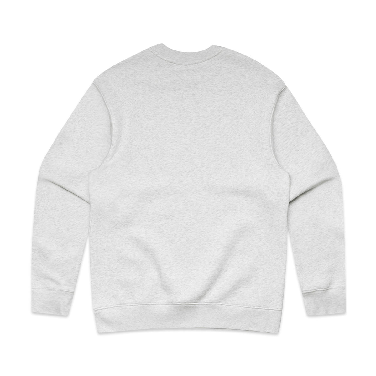 AS Colour Relax Crew – white heather - back