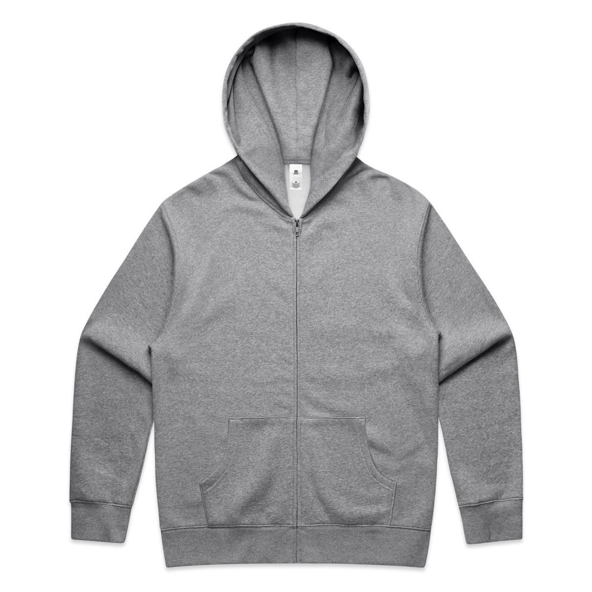 AS Colour Relax Zip Hood – grey marle