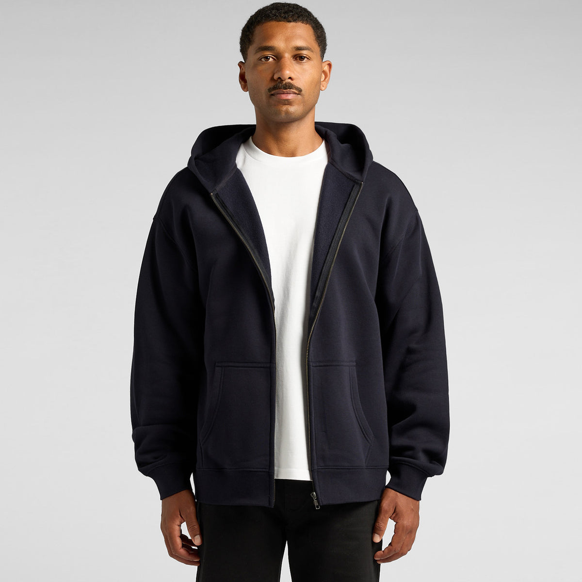 AS Colour Relax Zip Hood – front product view