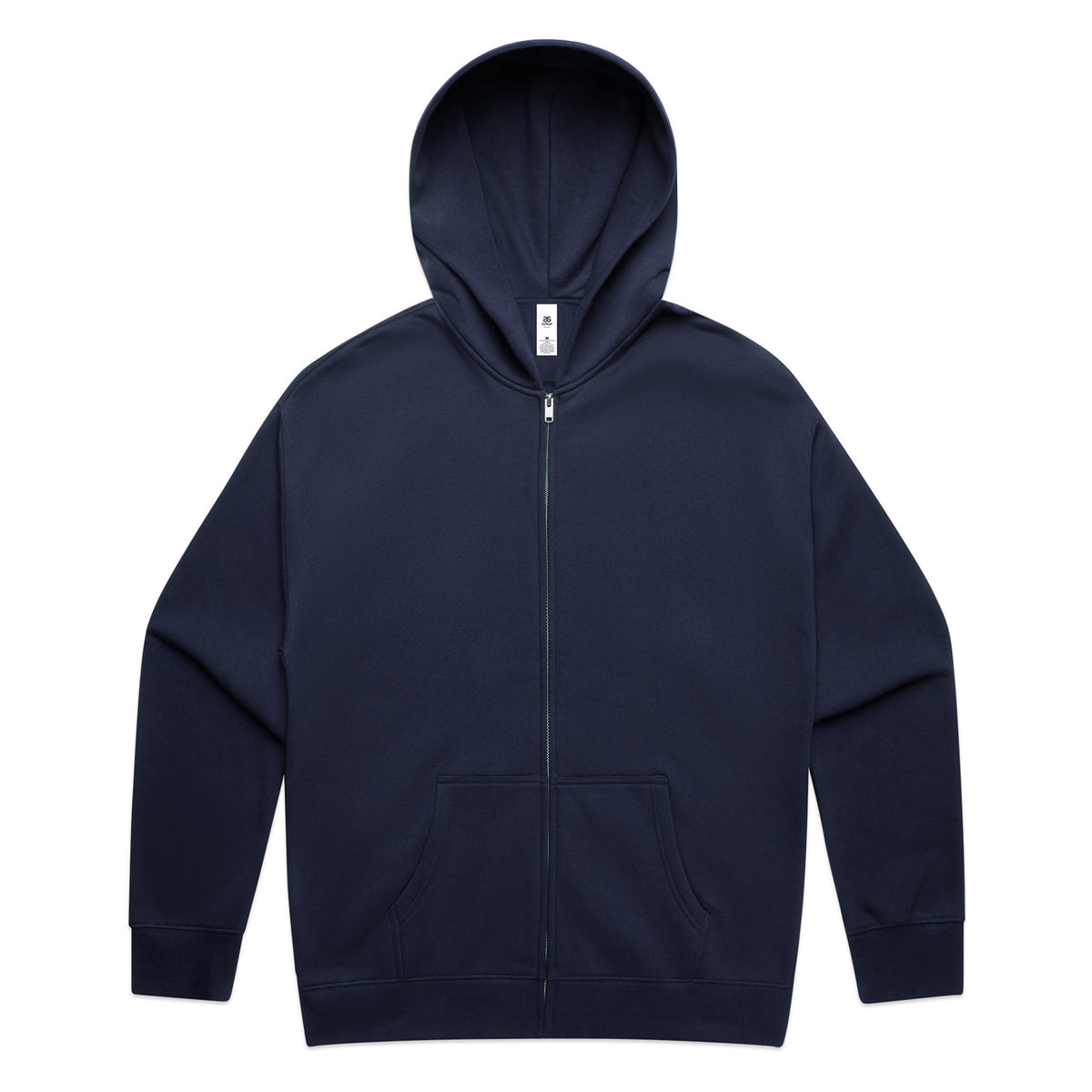 AS Colour Relax Zip Hood in Ink Blue