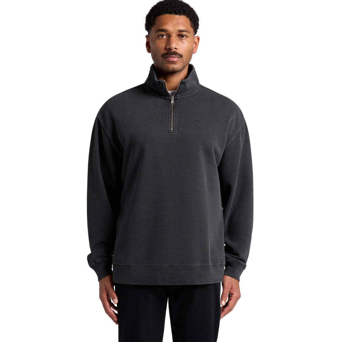 AS Colour Relax Faded Half Zip – front product view