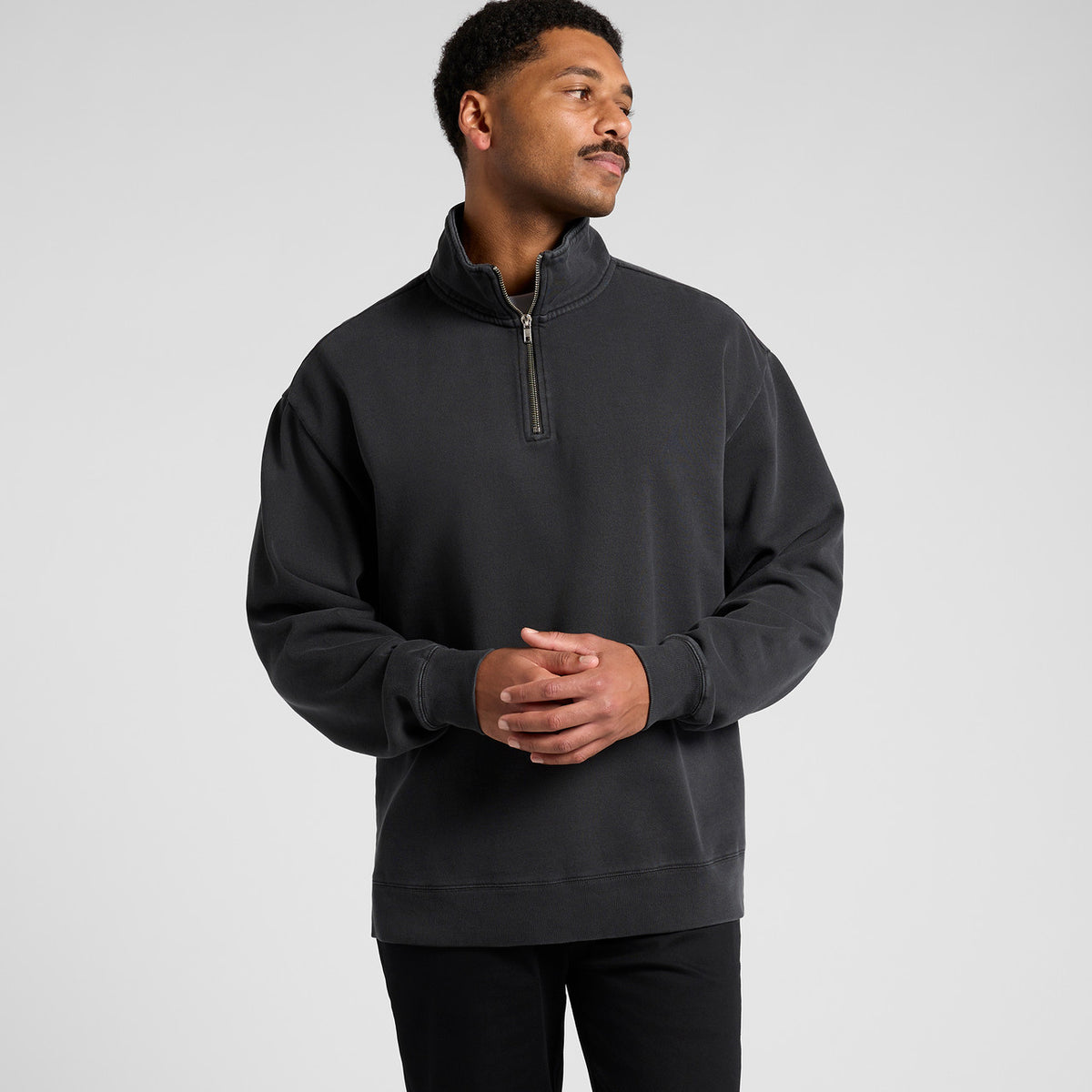 AS Colour Relax Faded Half Zip – back