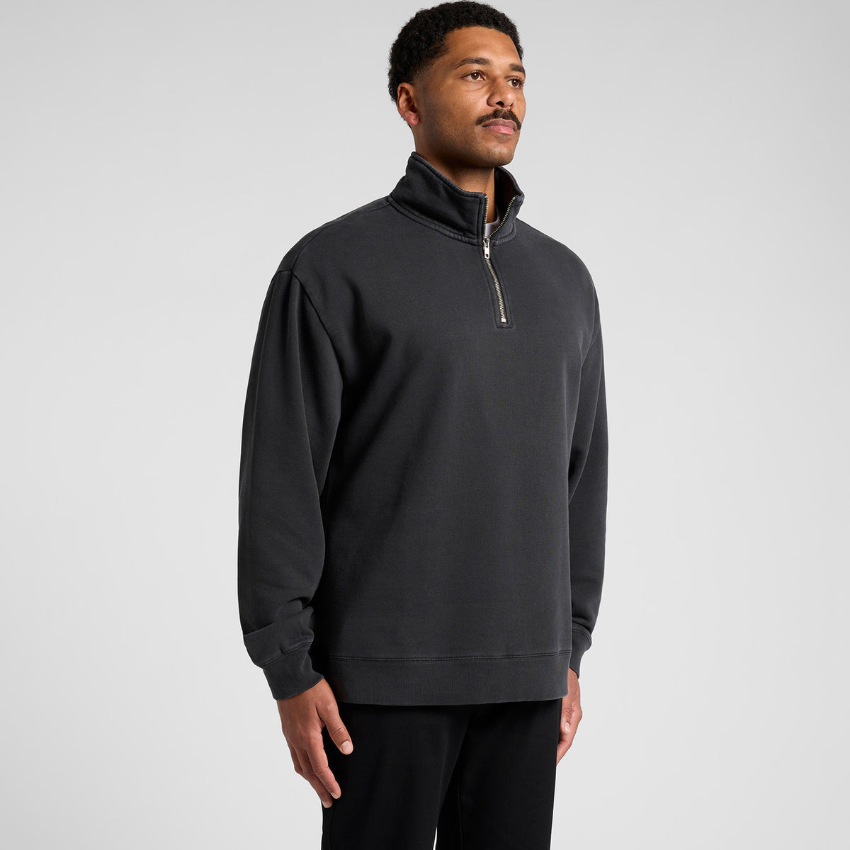 AS Colour Relax Faded Half Zip – turn
